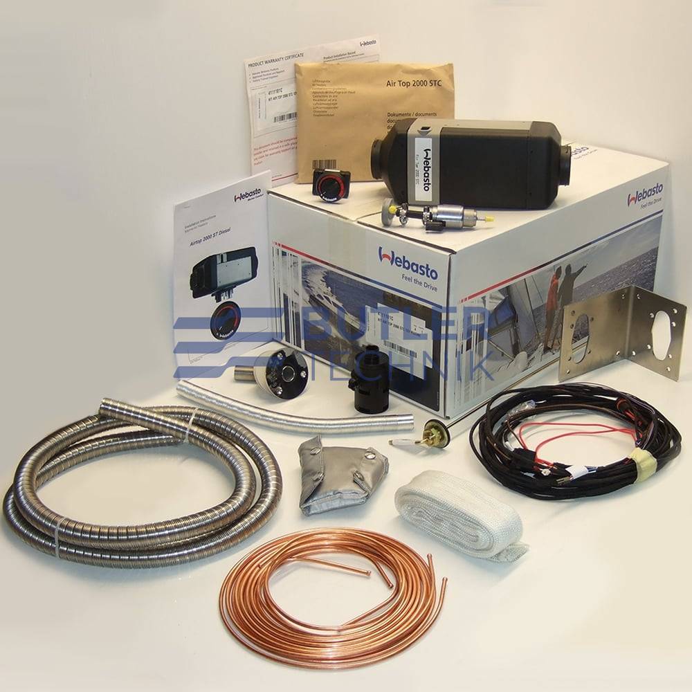 Webasto Air Top 2000 STC Marine Heater Kit 12v | 4111181A 