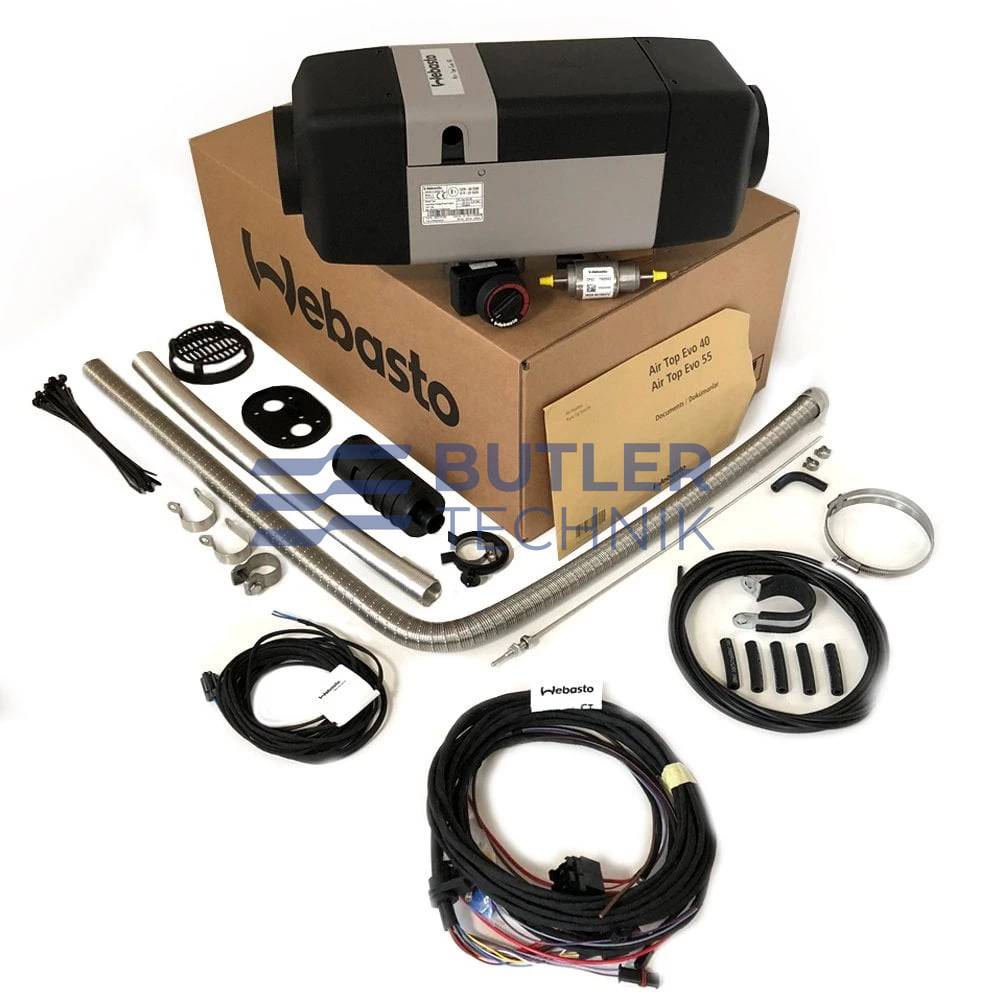 Webasto Air Top EVO 55 Large RV Motorhome Diesel 12v Heater Kit | 4111389A 