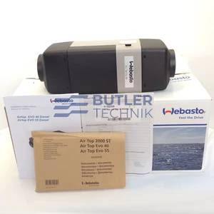 Webasto Air Top EVO 40 4kW 12v Marine Heater Kit with MultiControl HD 7-Day Timer | 4110220A 