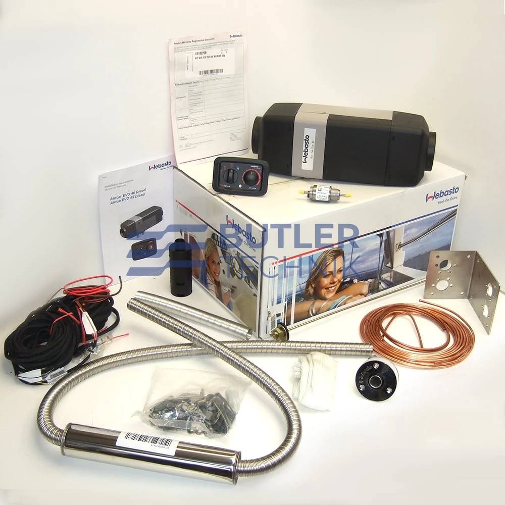 Webasto Air Top EVO55 Marine Universal Heater Kit 24v | 4110223A 