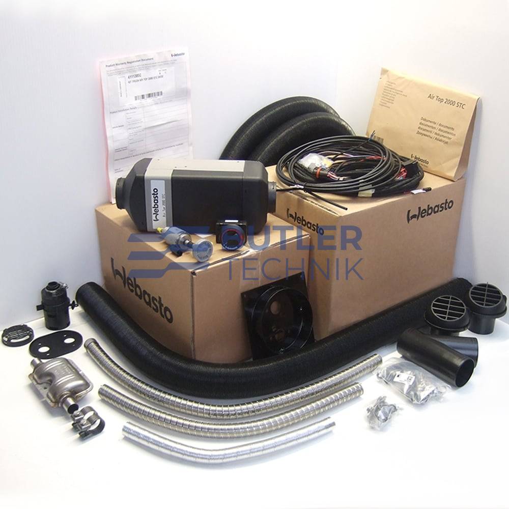 Webasto Airtop 2000 STC Motorhome Standard kit 2 Outlet 