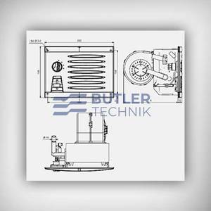 Webasto Kuba 12v - 4.25kW Water Heat Exchanger Grey | 12018042 