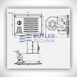 Webasto Kuba 4.25kw Water Heat Exchanger 24v | 12018141 