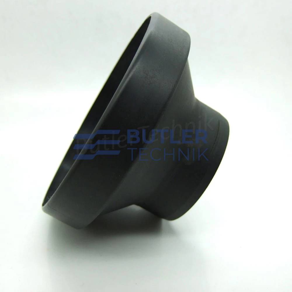 thumbnail image 2 of Webasto/Eberspacher Heater Duct Reducer – 90mm To 80mm Outlet Converter (Part #89075A) 2 of 6