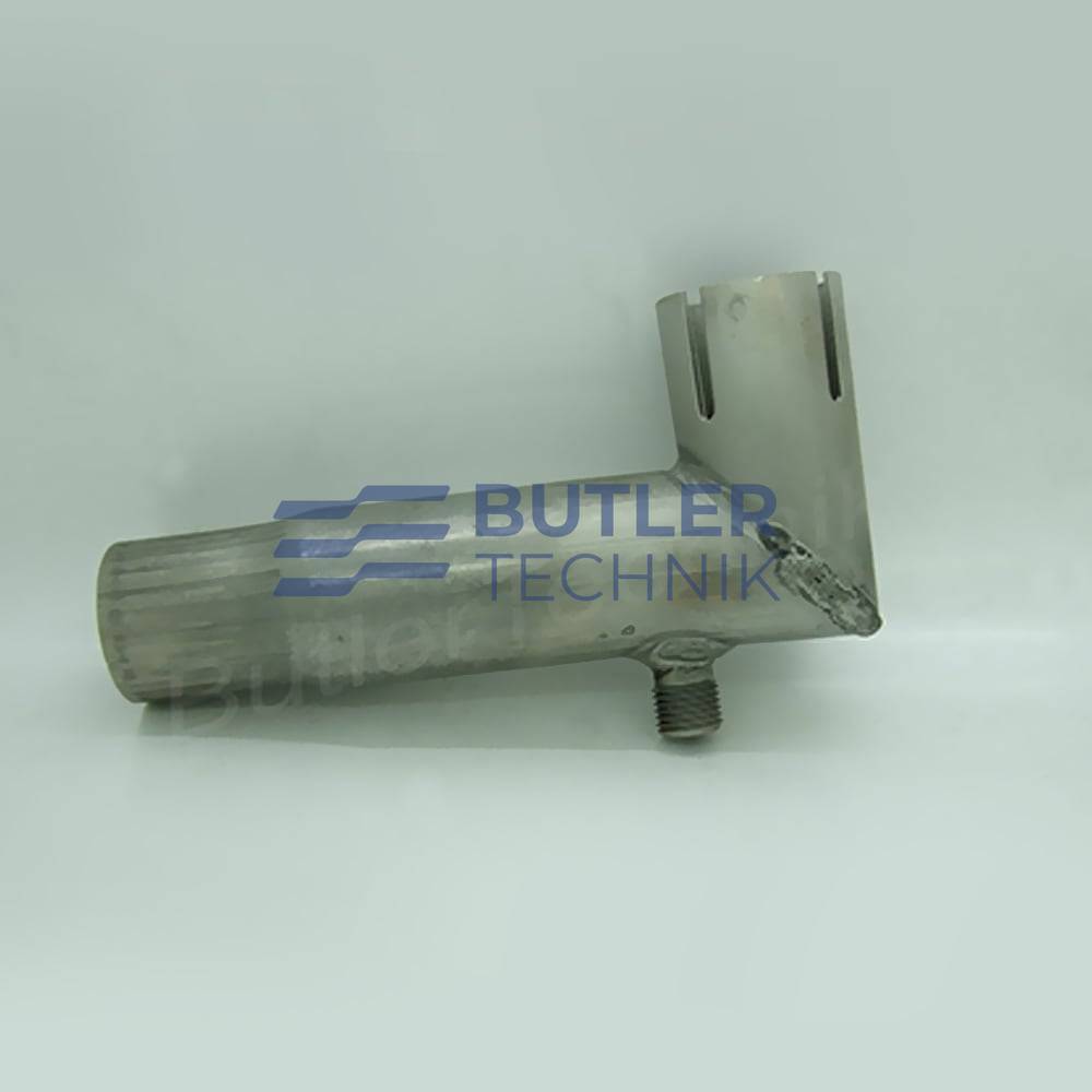 Eberspacher or Webasto exhaust elbow 24mm with condensate connection | 251226894500 