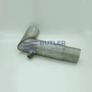 Eberspacher Eberspacher or Webasto exhaust elbow 24mm with condensate connection | 251226894500 
