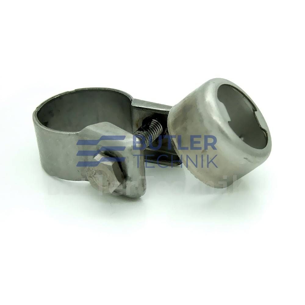 Webasto 22mm ID Exhaust clamp and end cap kit 