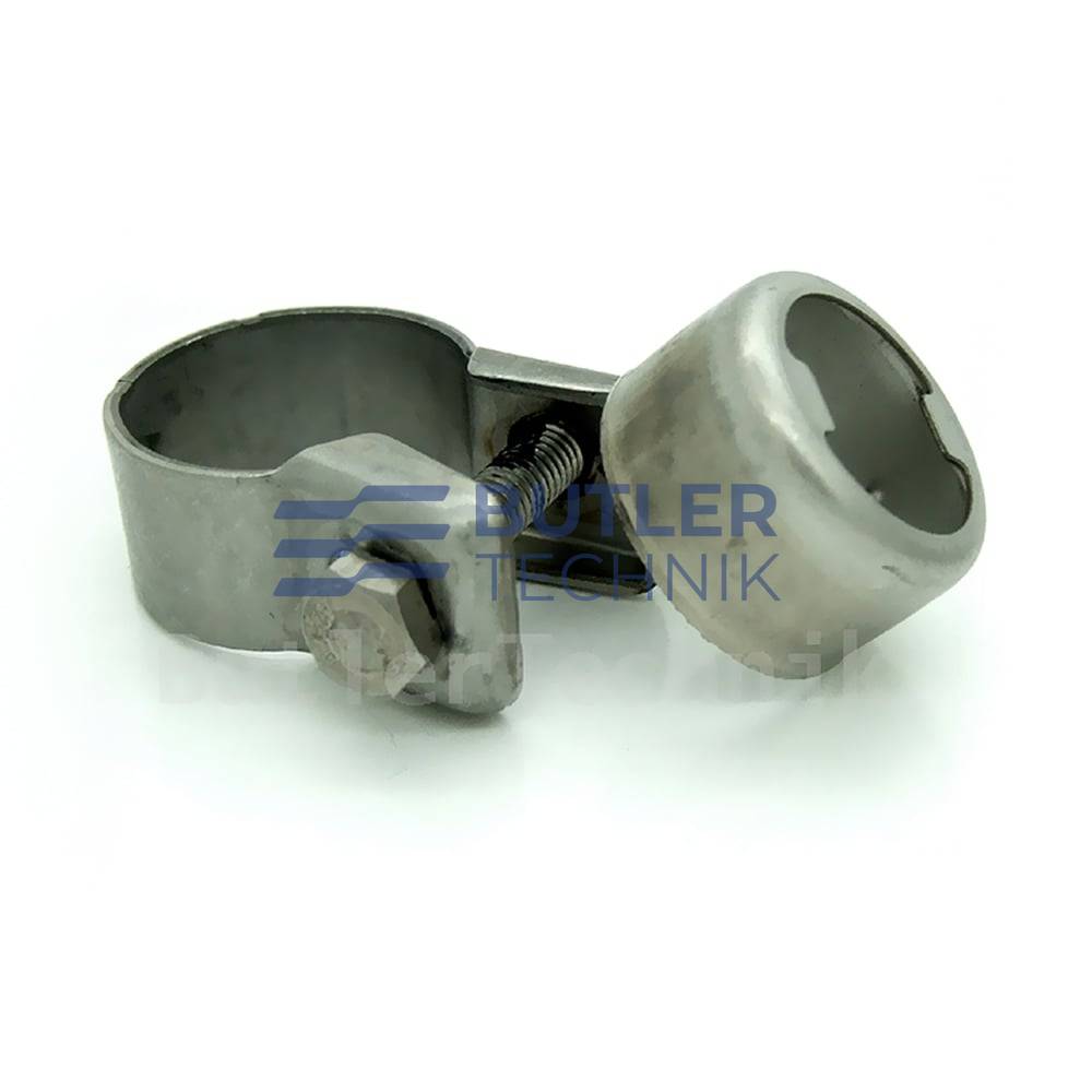 Eberspacher or Webasto Exhaust 24mm clamp and embellisher 