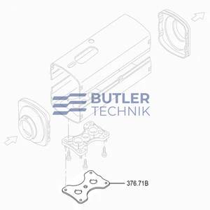 Webasto base gasket Air Top 24S or Air Top 32S heater | 37671B 