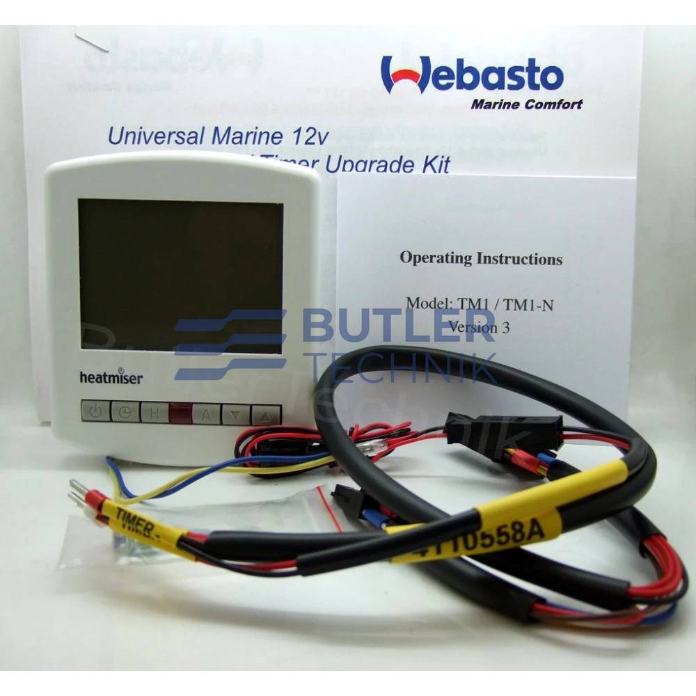 Webasto Heater 7 Day Marine Timer Programmer Thermo 90ST 12v | 4110557A 