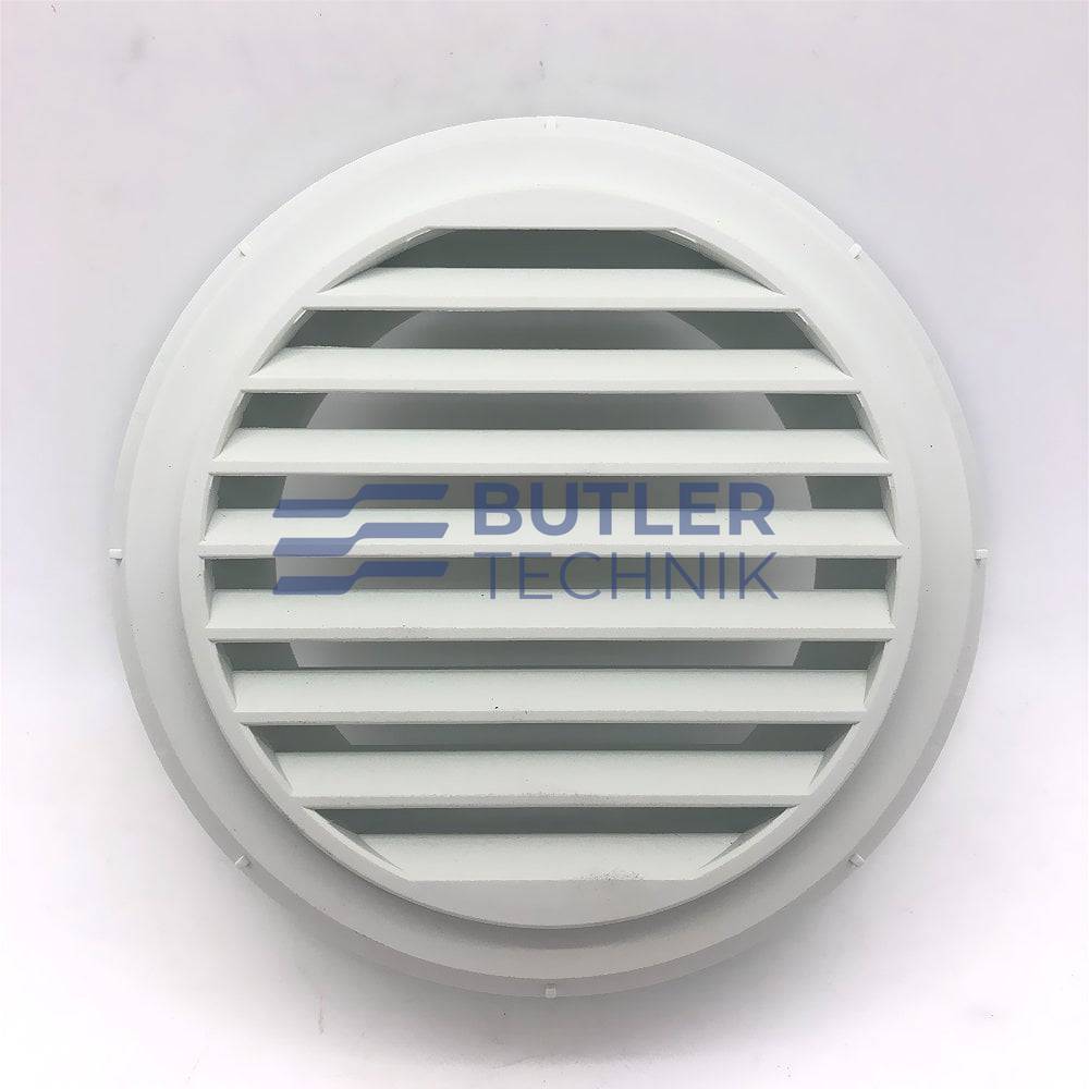 Webasto air outlet 90mm white angled louvre | 9012286A | 1320710A 