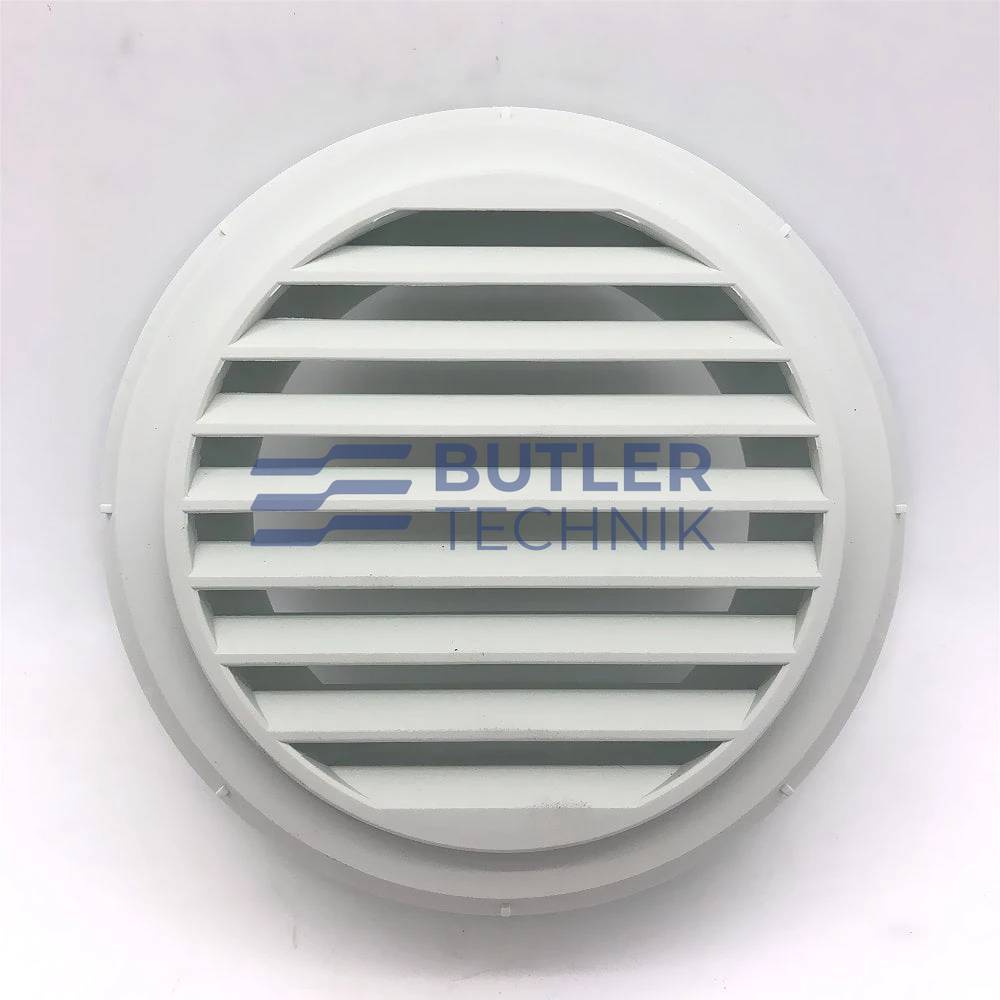 Webasto air outlet 90mm white angled louvre | 9012286A | 1320710A 
