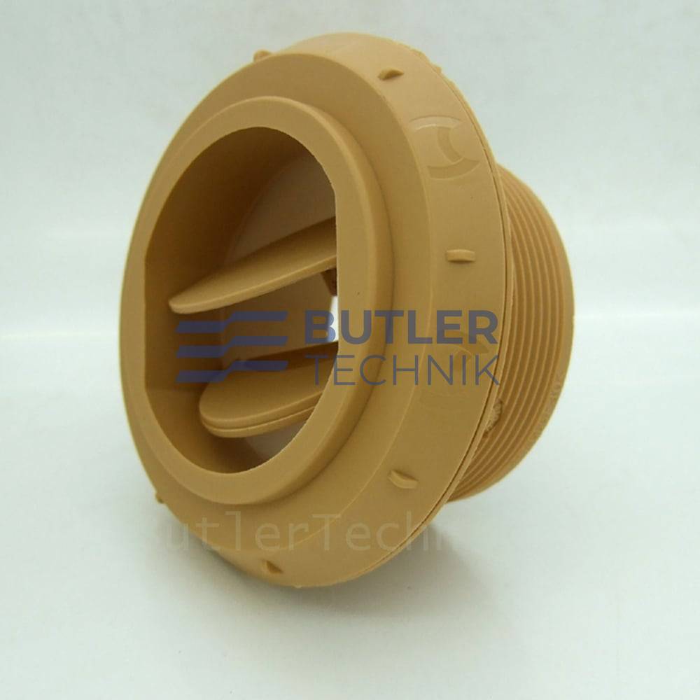 Webasto Closeable Outlet for 60mm ducting Beige | 9014997A 