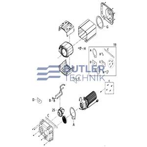 Webasto Dual Top Gasket Set | 9019406B 