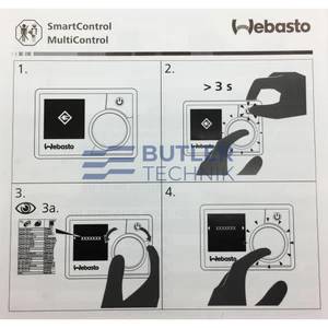 Webasto Smart Control for Air Top and Thermo Top Heaters | 9030026D 