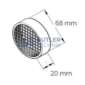 Eberspacher D2 S2 Airtronic air Intake grille cover | 251688800600 
