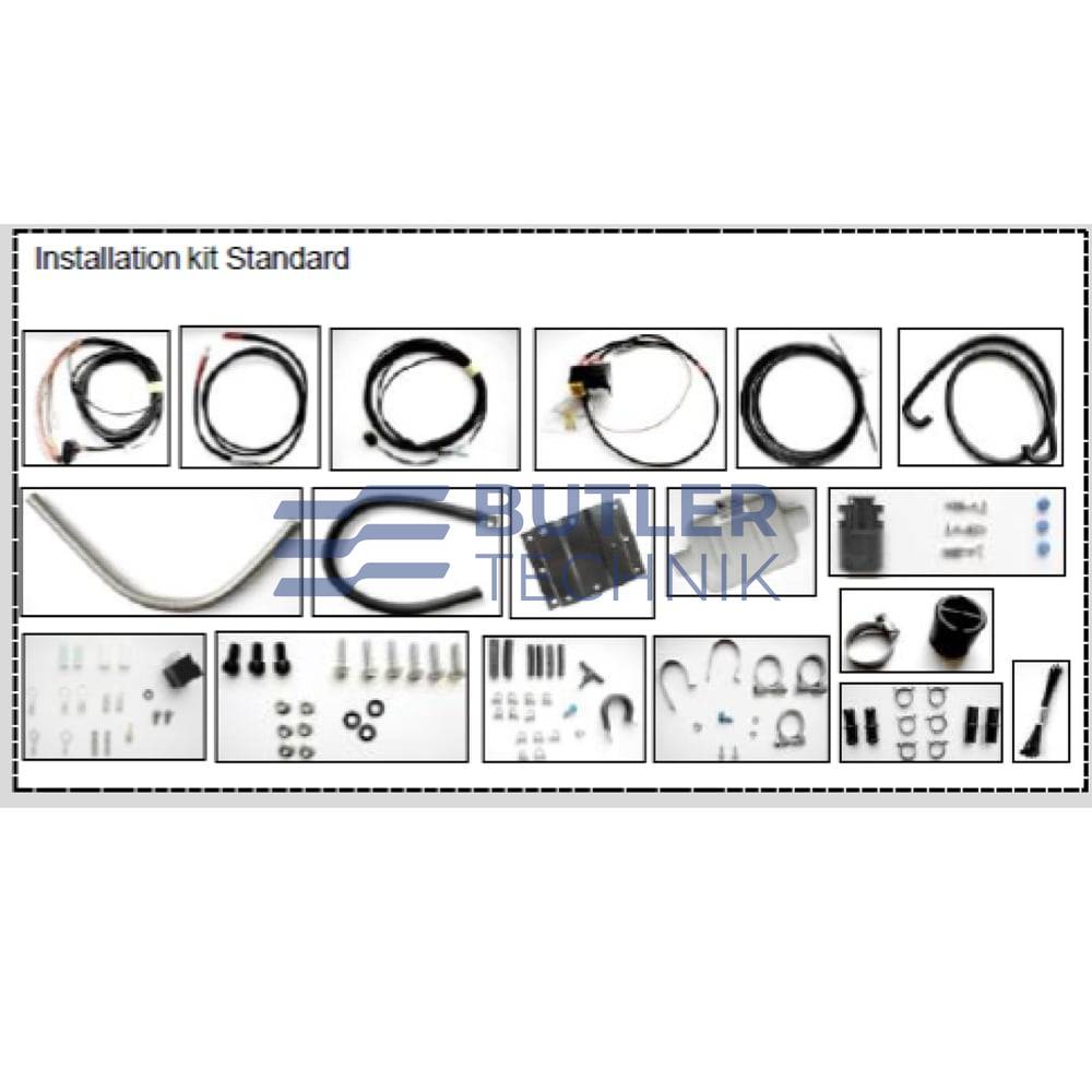 Webasto Installation Kit For Thermo Pro 90 24v Water Heater 