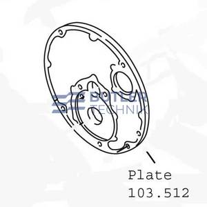 Webasto Nozzle holder plate 
