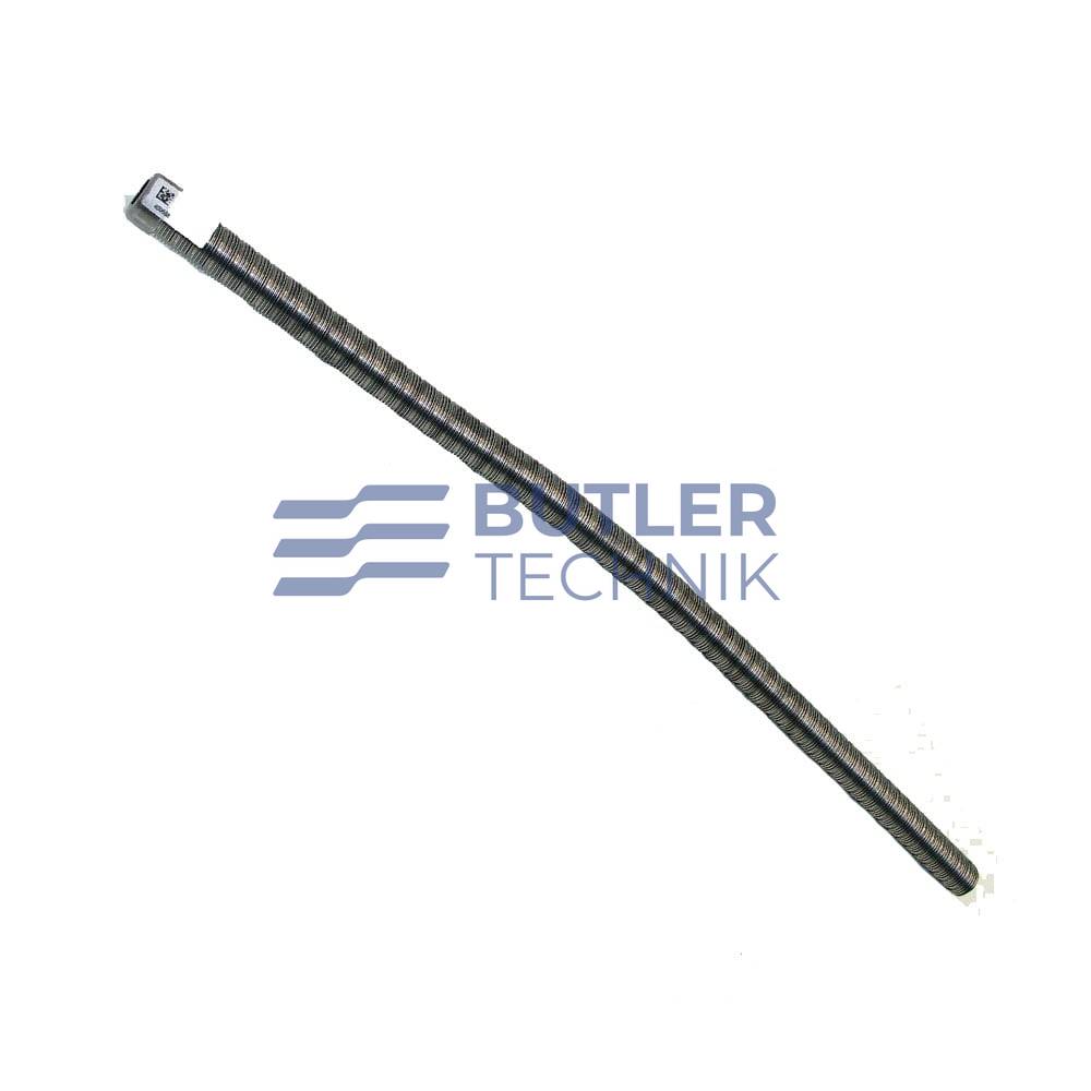 Webasto Exhaust pipe 22mm with embelisher 700mm long 