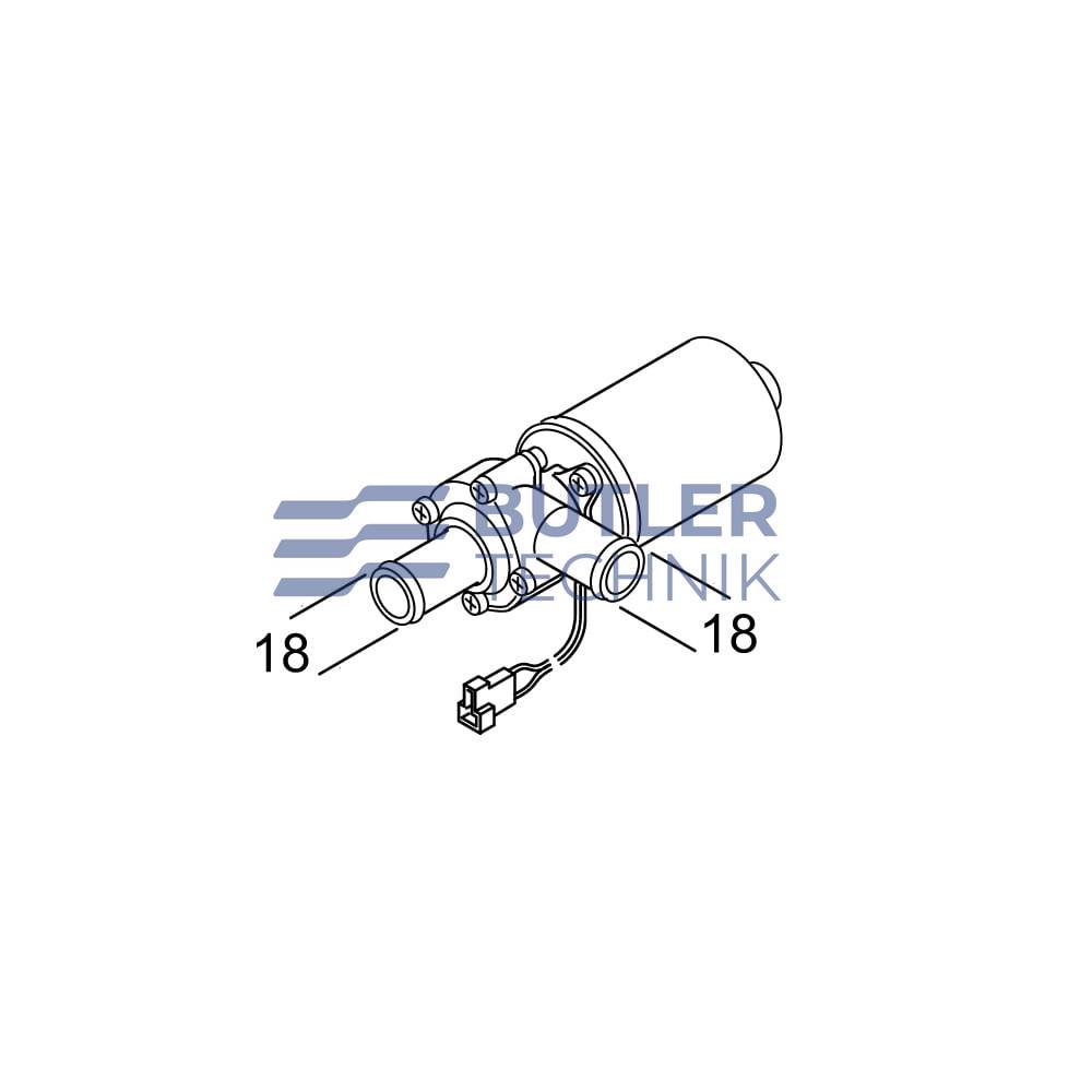 Webasto DBW 2010 Water Pump 12v U4810 | 458384 | 9024186B 