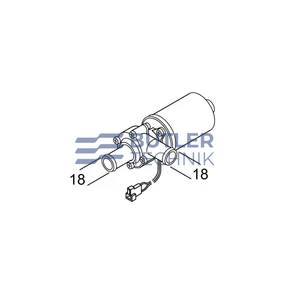 Webasto DBW 2010 Water Pump 12v U4810 | 458384 | 9024186B 