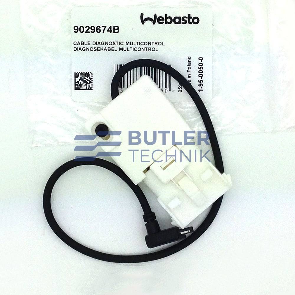 Webasto Diagnostic Adapter Cable for the Multi Control and Smart Control | 9029674A 