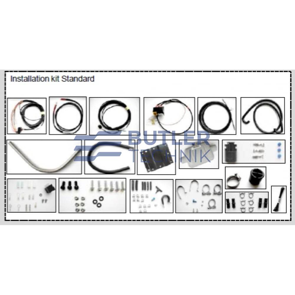 Webasto Thermo Pro 50 Eco Universal Installation kit 