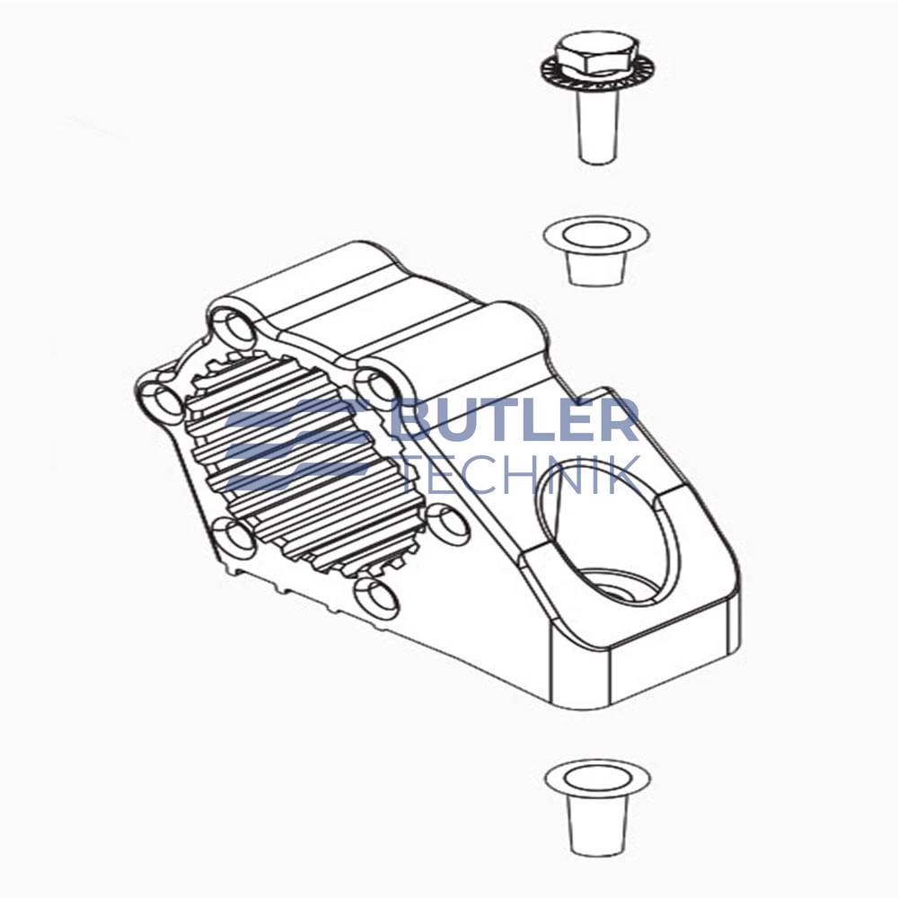 Webasto Thermo Top Evo Pro 50 Eco Water Pump Mount Holder | 9027035A | 1314858A | 9014016A 