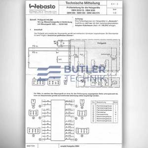 Webasto Test Unit DBW 