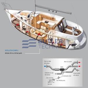 Eberspacher D8LC 12v 5 Outlet Kit Marine 
