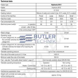 Eberspacher Ebersapcher Hydronic M10 12v Marine Heater Kit 