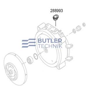 Webasto Rubber Grommet - DBW2020/350 