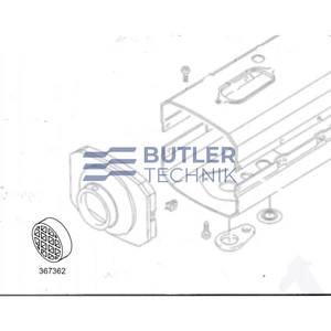 Webasto HL32 Air Top 32 Air inlet Screen 80mm | 367362