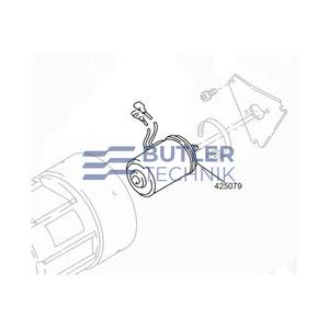 Webasto DBW 2010 Motor 24v | 9023886A | 425079 