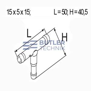 Webasto Fuel Pipe Fitting 15x5x15 