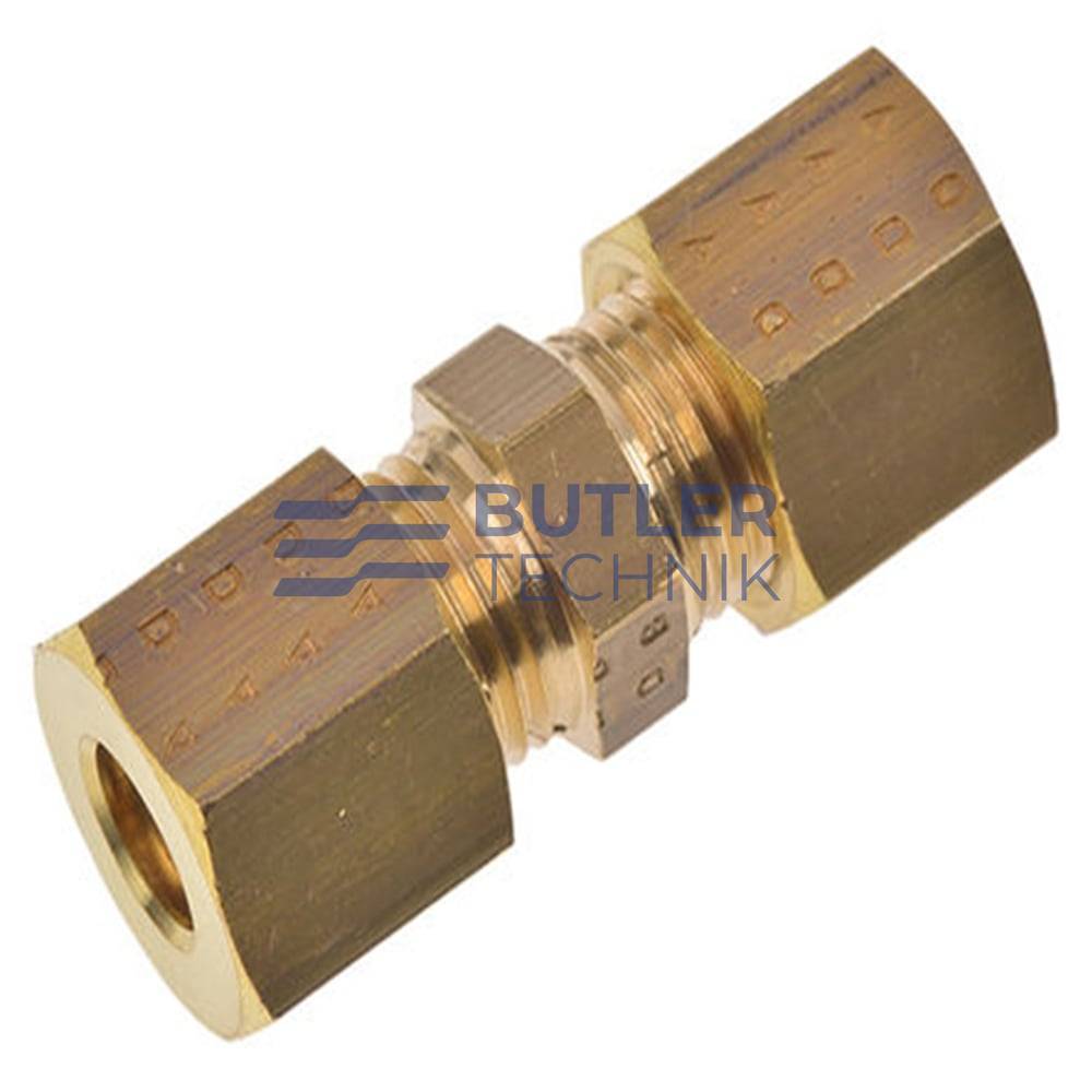 Eberspacher M6 to M4 Straight Compression Fitting | 17019 