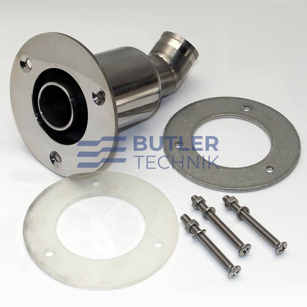 Eberspacher or Webasto 30mm exhaust marine hull fitting | 221050894300 
