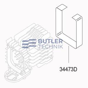 Webasto Air Top 2000 Insulation Matting 34473D 