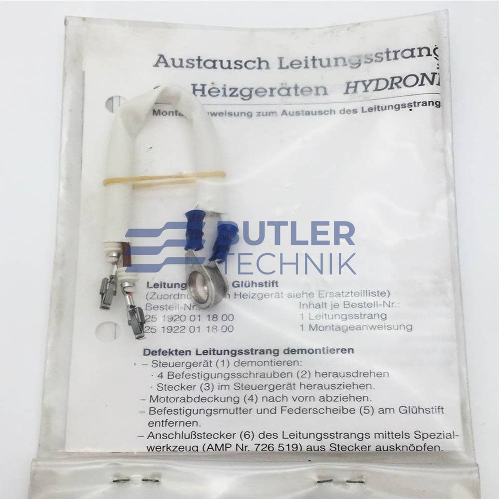 Eberspacher Glow Plug Cable - D5W SC 