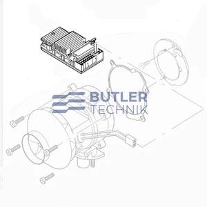 Eberspacher Control unit Daf 24v | 251977510028 