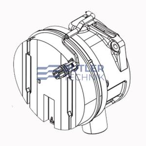 Webasto Thermo Pro 90 Combustion air blower motor 24v | 1317513A | 9034333A 