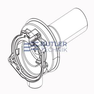 Webasto Thermo Pro 90 Burner Flame Tube 