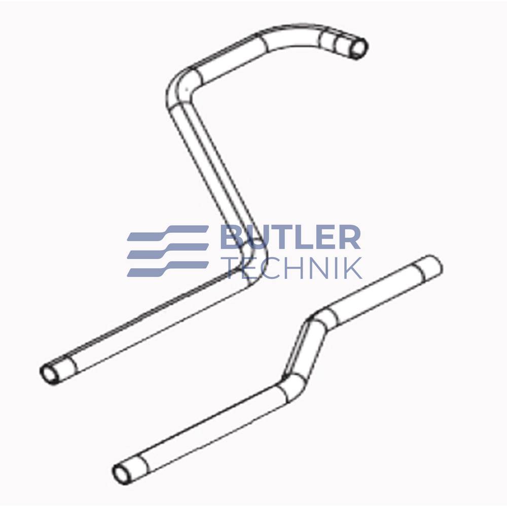 Webasto Water Pipes - Dual Top RHA 100/101/102 