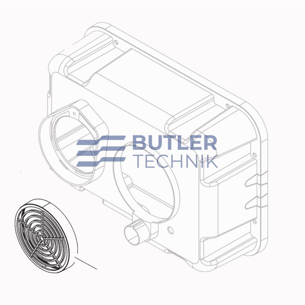 Webasto Air intake Grille - Dual Top 