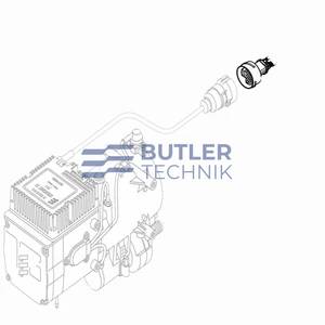 Eberspacher Round Heater Plug kit D8LC/HYD10 
