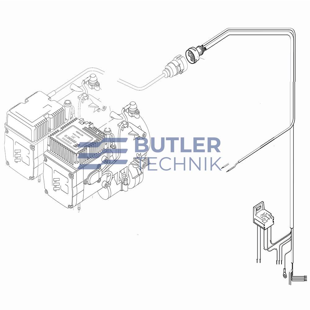 Eberspacher Hydronic 10/D9W Cable harness 