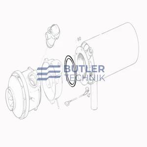 Eberspacher D8LC Heat Exchanger Gasket 