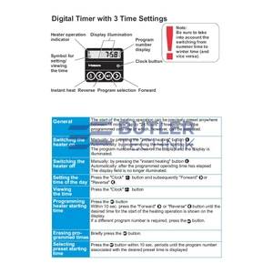 Webasto Timer Thermo top C - Clearance 