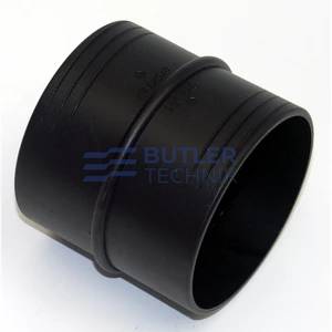Webasto 80mm straight air ducting connector 