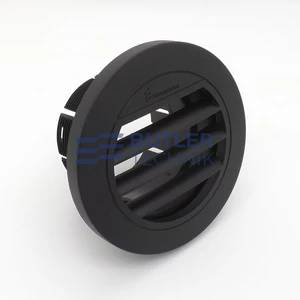 Eberspacher Eberspacher or Webasto heater angled louvre rotating air outlet 60mm or 50mm ducting | 221000010044 